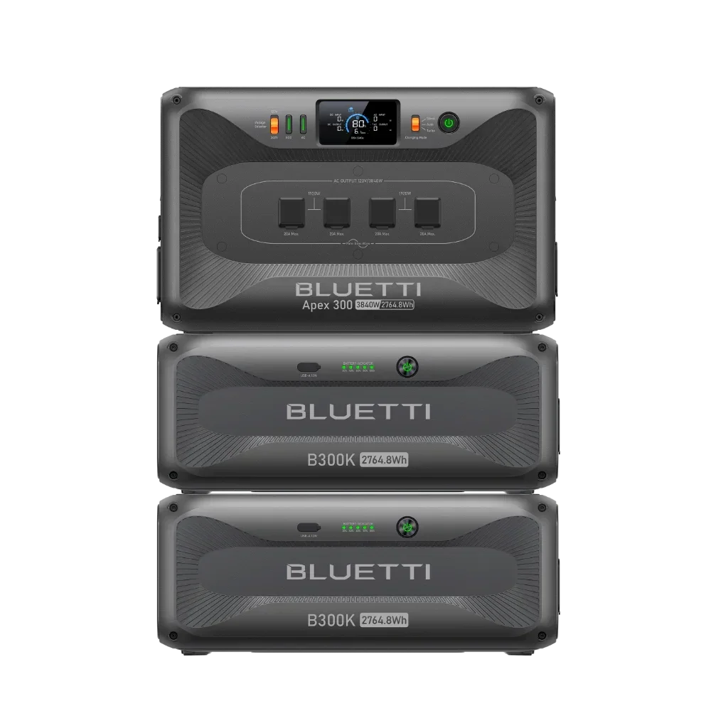 BLUETTI Apex 300 Versatile Power Station – 3,840W | 2,764.8Wh