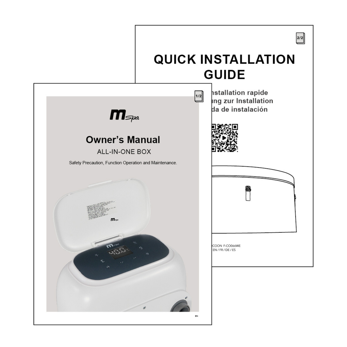 MSpa Cocoon Verto Series 6-Person Rigid Foam Spa