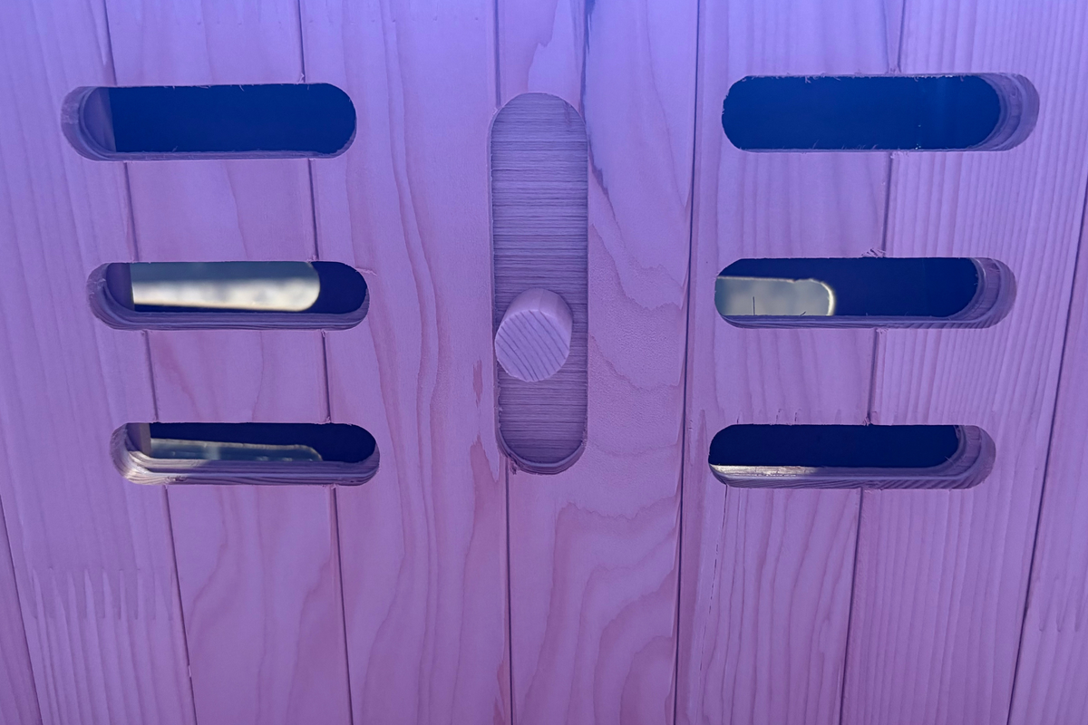 Blisspod Malmo Deluxe 1–2 Person Infrared Sauna with Red Light Therapy