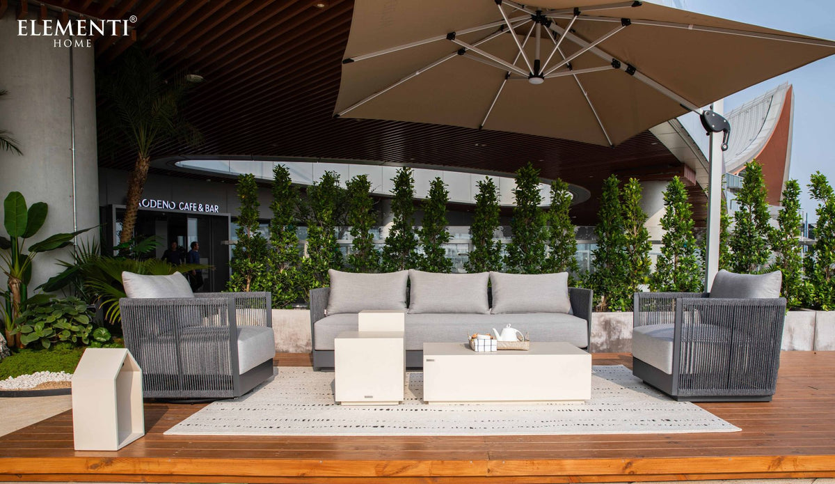 Capri 3-Seat Outdoor "Contemporary" Patio Sofa