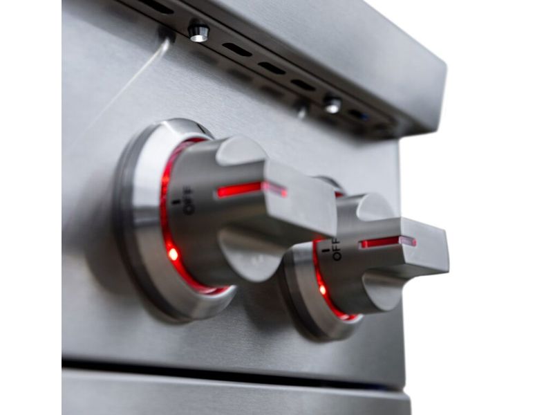 Summerset Double Side Burner with LED Lighting – 24,000 BTU
