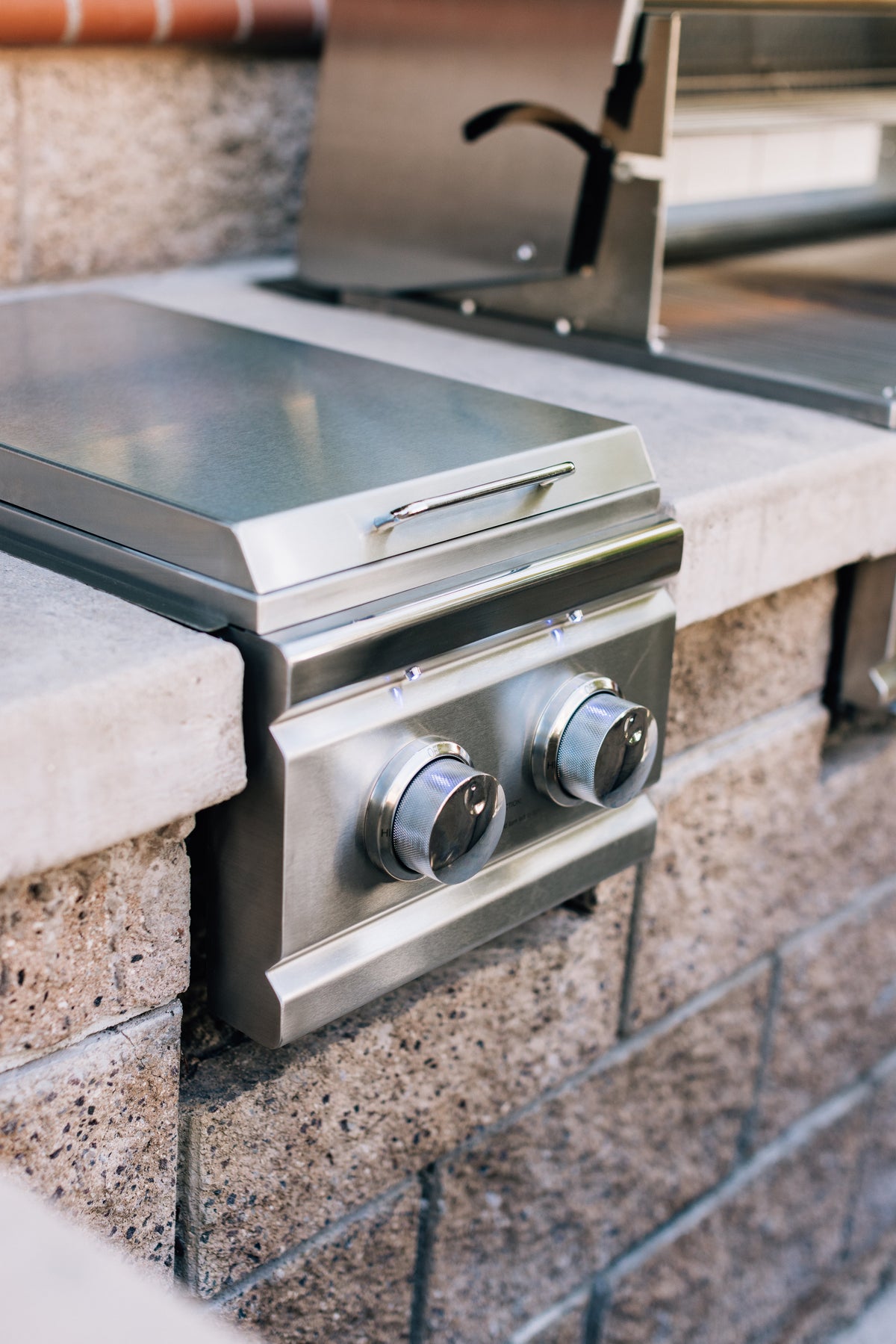 Summerset Double Side Burner – Built-In Dual 14,000 BTU Burners