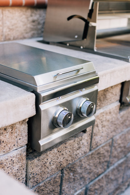 Summerset Double Side Burner – Built-In Dual 14,000 BTU Burners