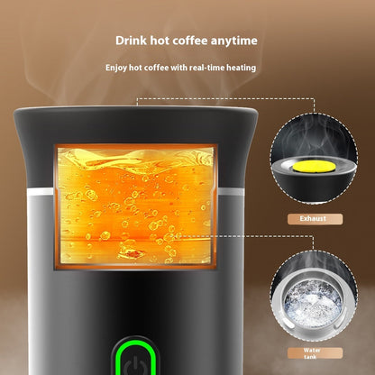 3-in-1 Portable Self-Heating Espresso Maker