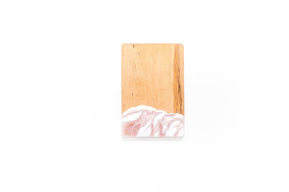 Maple Wood & Resin Charcuterie & Serving Board