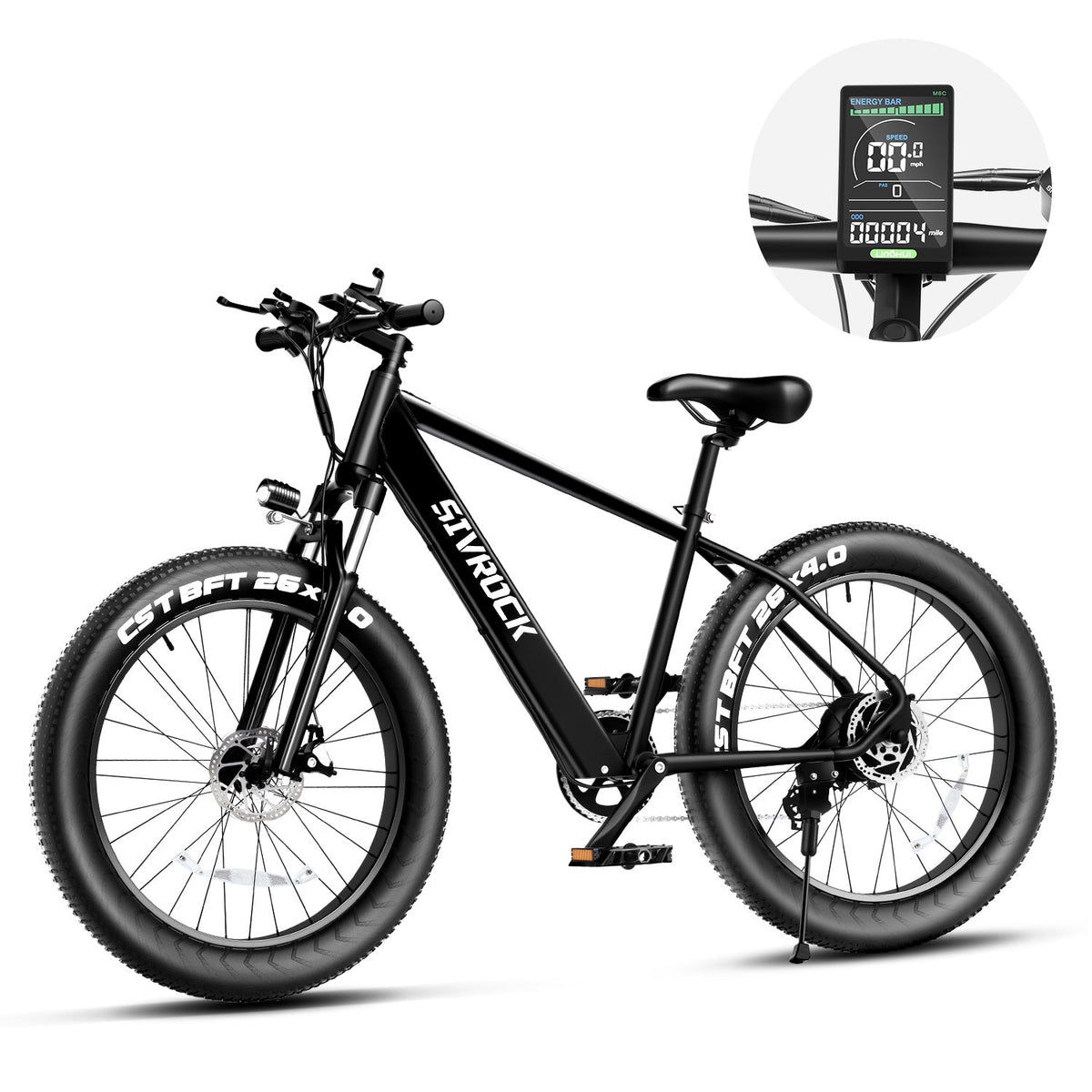 SIVROCK V1 1000W Fat Tire Electric Bike