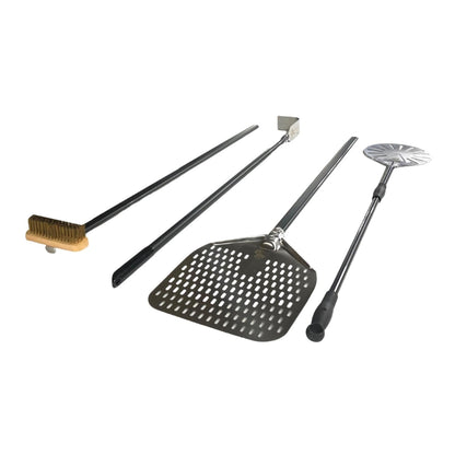 WPPO 4-Piece Wood-Fired Pizza Oven Utensil Kit