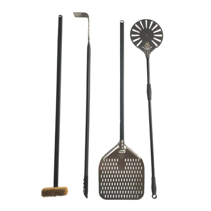 WPPO 4-Piece Wood-Fired Pizza Oven Utensil Kit
