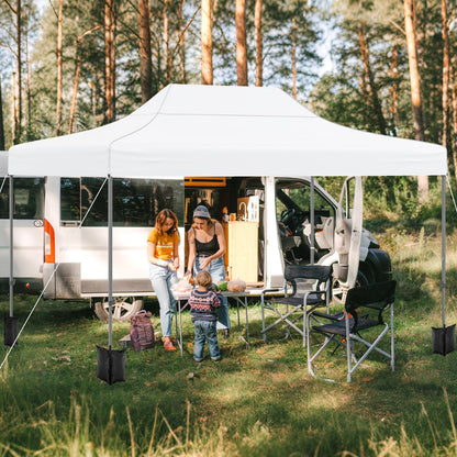 Pop-Up Canopy Tent with Removable Sidewalls – 10 X 14 FT
