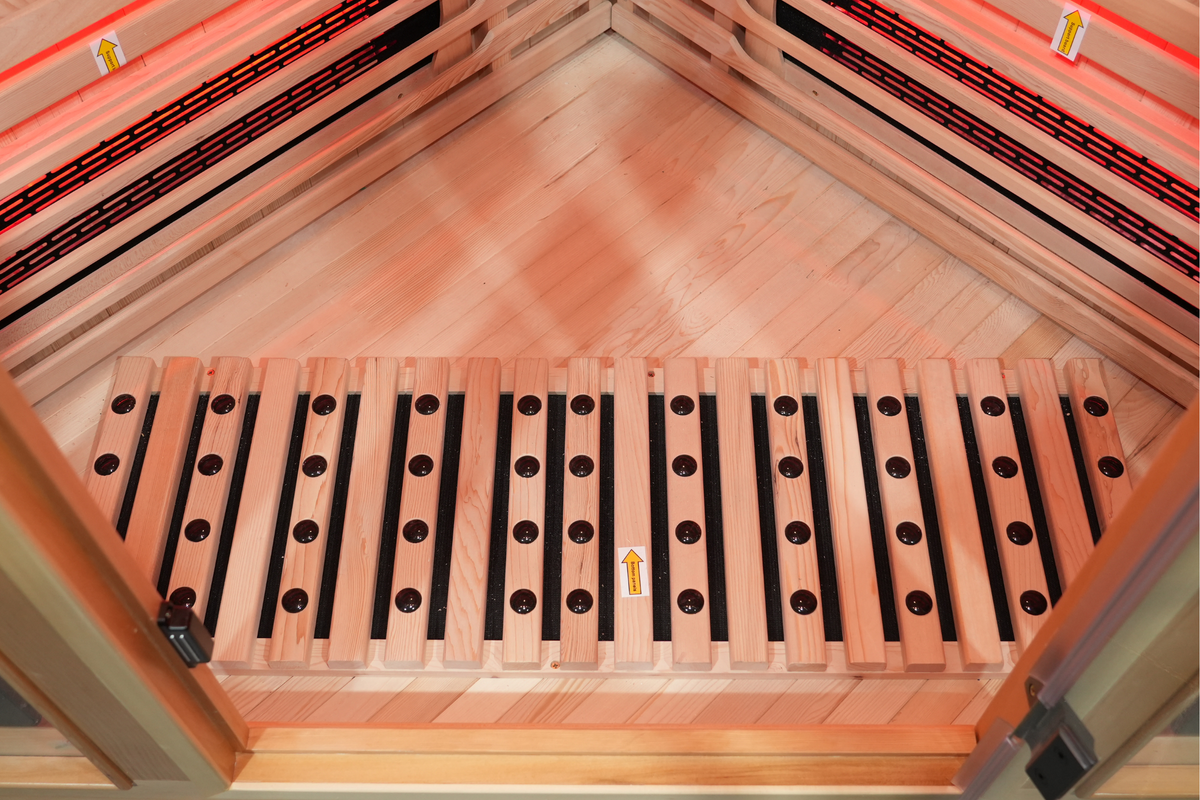 Blisspod Vienna RED Deluxe 4–5 Person Full Spectrum Infrared Sauna