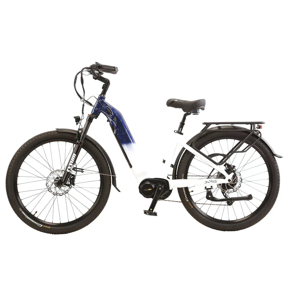 NOVA CYSUM Women’s Lowrider 27.5" Mid-Drive City E-Bike