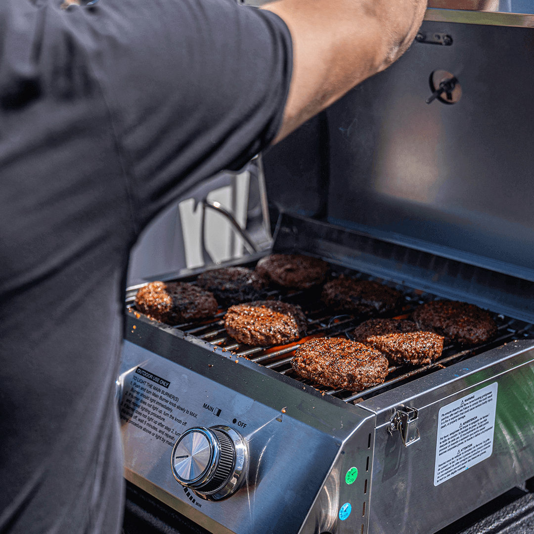 Monument Grills Portable Two-Burner Tabletop Gas Grill – 15,000 BTU