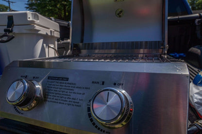 Monument Grills Portable Two-Burner Tabletop Gas Grill – 15,000 BTU