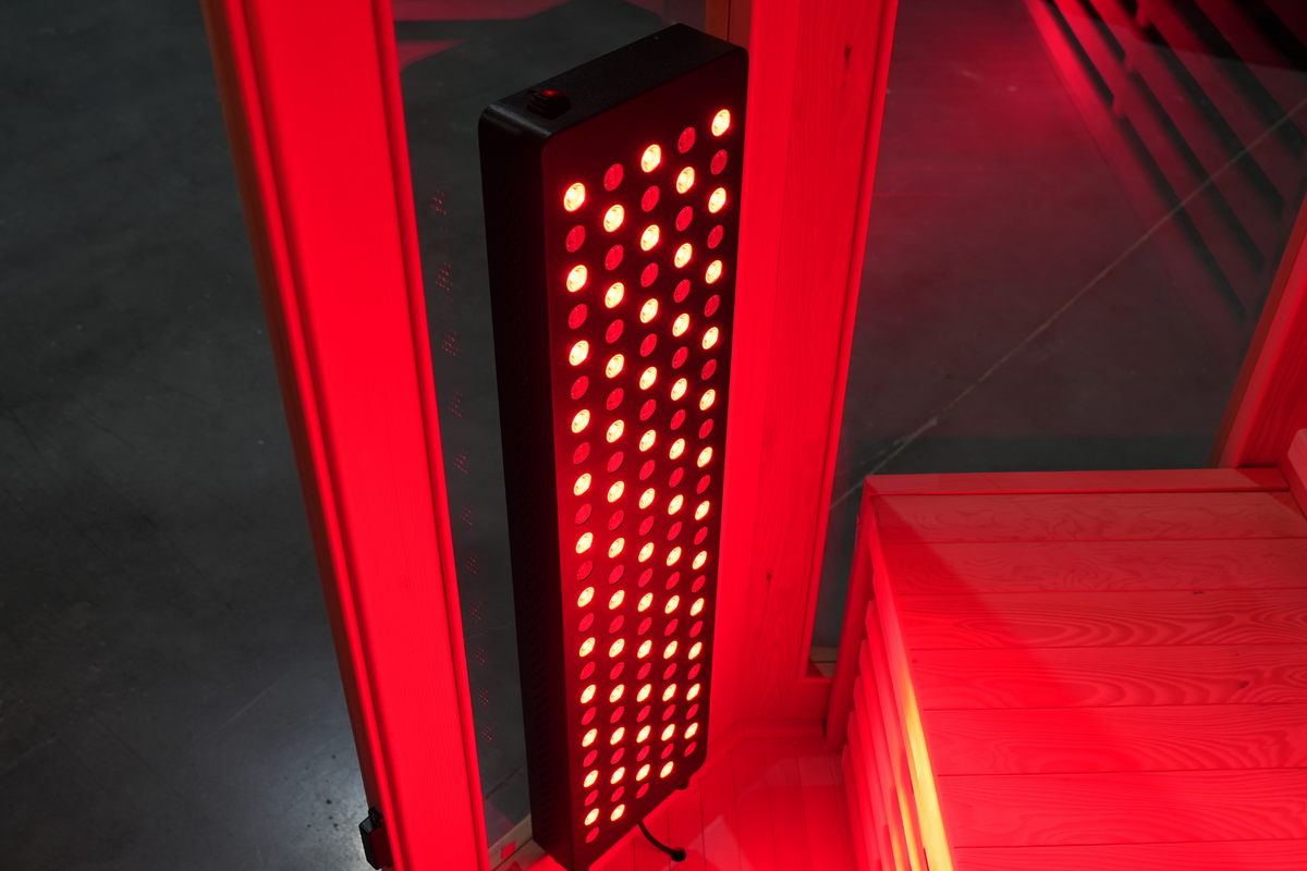 Blisspod Vienna RED Deluxe 4–5 Person Full Spectrum Infrared Sauna