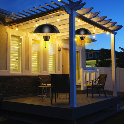 1500W 360° Electric Hanging Patio Heater