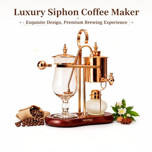 Nispira Vintage Belgian Syphon Coffee Maker – Copper