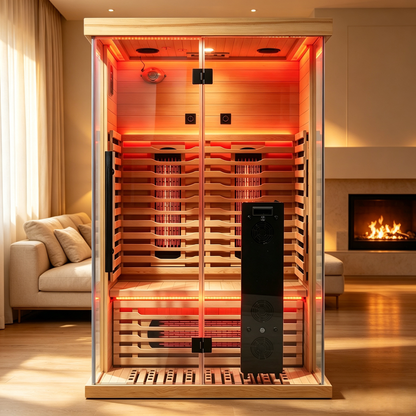 Blisspod Vantaa RED Deluxe 2-Person Full Spectrum Infrared Sauna
