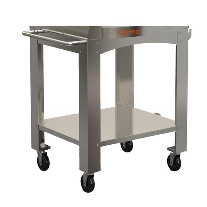 WPPO Karma 32 Stainless Steel Oven Stand / Cart