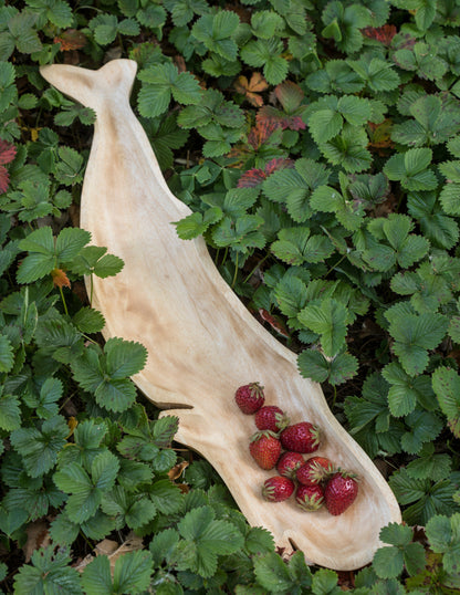 Kiln Mango Wood Whale Dish