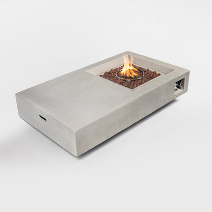 Unique 60" Propane Gas Fire Pit Table