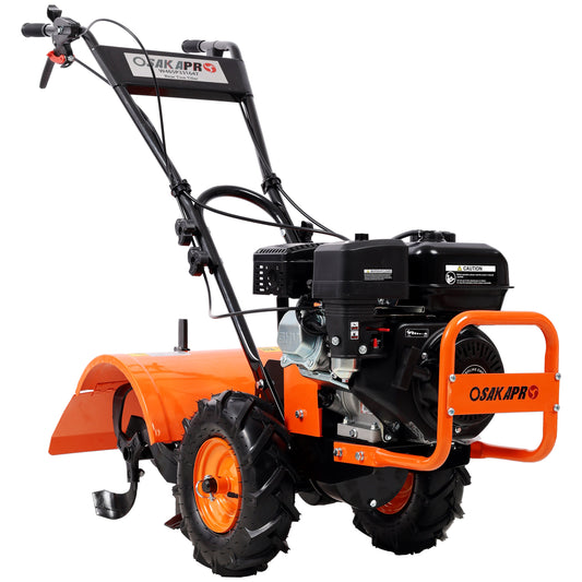 7 HP 212cc Gas-Powered Garden Tiller – 20" Tilling Width