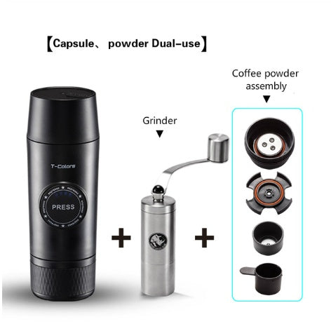 18-Bar Portable Cordless Espresso Maker
