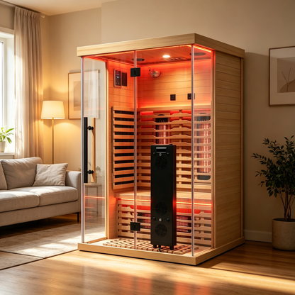 Blisspod Vantaa RED Deluxe 2-Person Full Spectrum Infrared Sauna