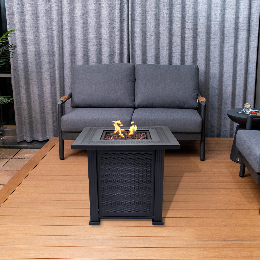 50,000 BTU Metal Propane Fit Pit Table