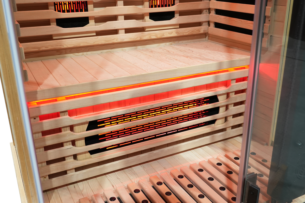Blisspod Vantaa RED Deluxe 2-Person Full Spectrum Infrared Sauna