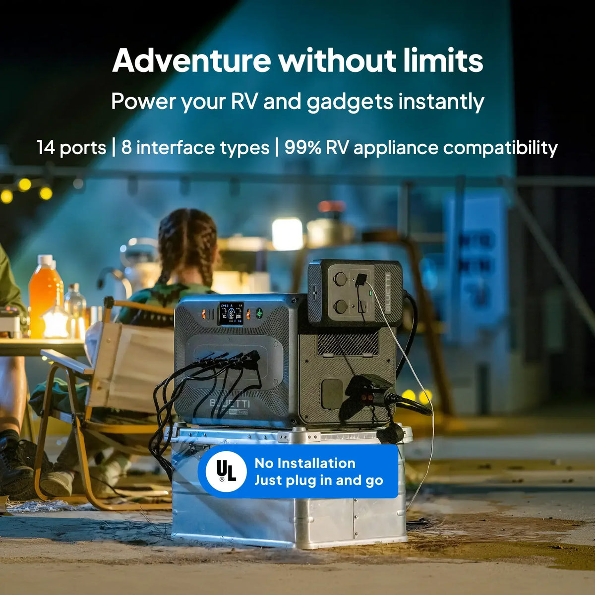 BLUETTI Apex 300 Versatile Power Station – 3,840W | 2,764.8Wh