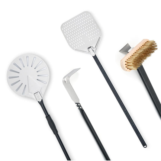 WPPO 4-Piece Wood-Fired Pizza Oven Utensil Kit - Lavista Moderna