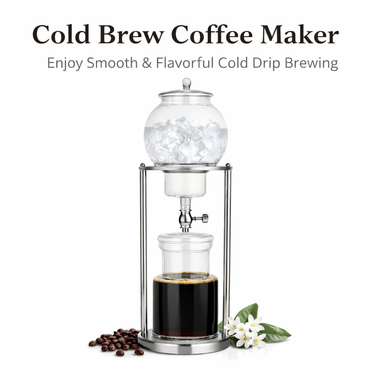 Nispira Luxury 1000 mL Ice Cold Brew Coffee Dripper