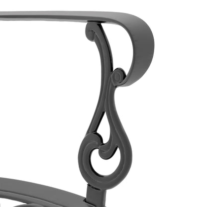 7-Piece Elegant Cast Aluminum Outdoor Dining Set with Cushions – Seats 6