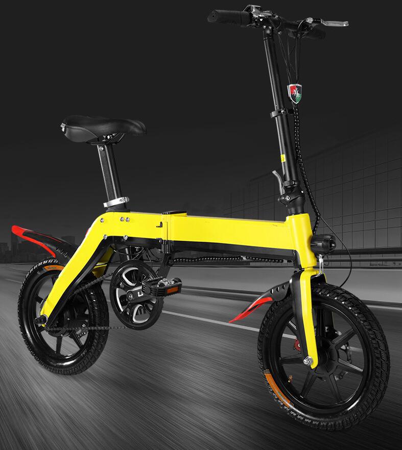 14" 350W Foldable Mini Electric Bike