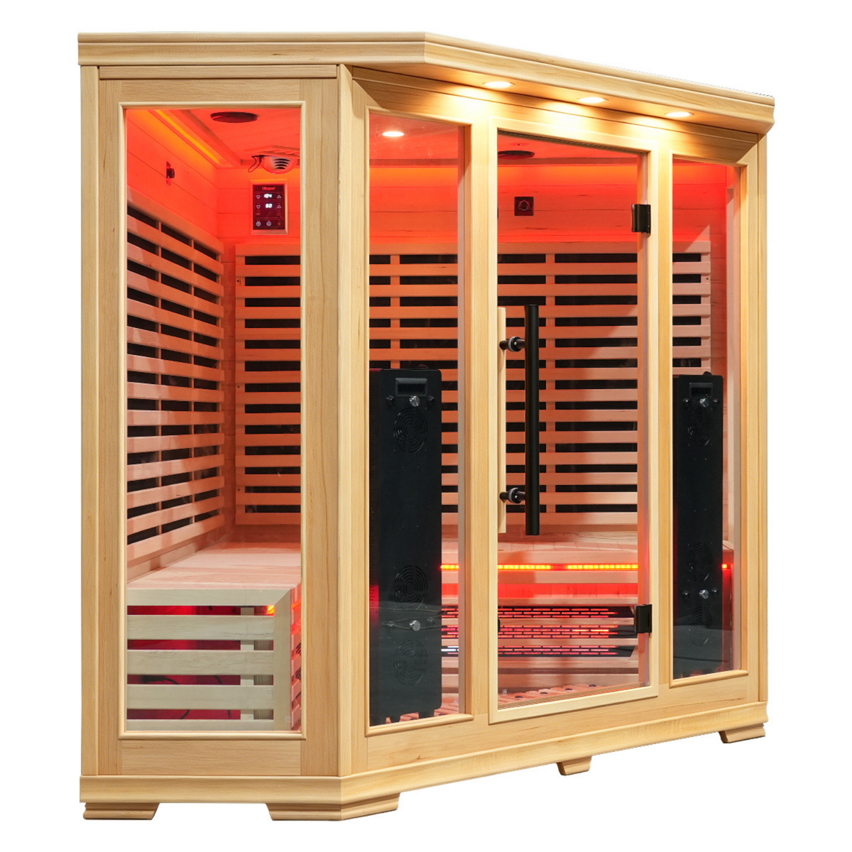 Blisspod Vienna RED Deluxe 4–5 Person Full Spectrum Infrared Sauna