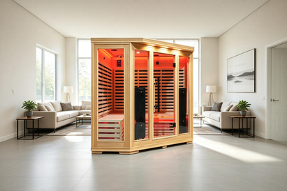 Blisspod Vienna RED Deluxe 4–5 Person Full Spectrum Infrared Sauna