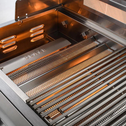 Blaze LTE+ 40-Inch 5-Burner Built-In Gas Grill with Lift-Assist Hood & Rear Infrared Burner