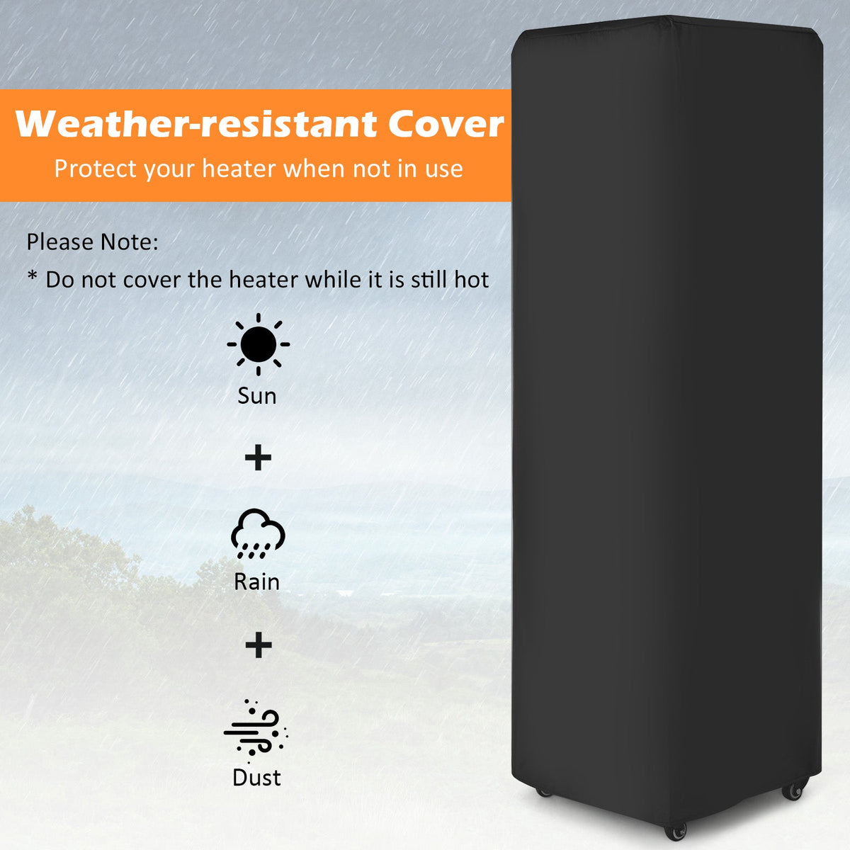 DirectDeals 41,000 BTU Outdoor Propane Patio Heater