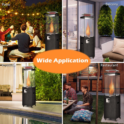 DirectDeals 41,000 BTU Outdoor Propane Patio Heater