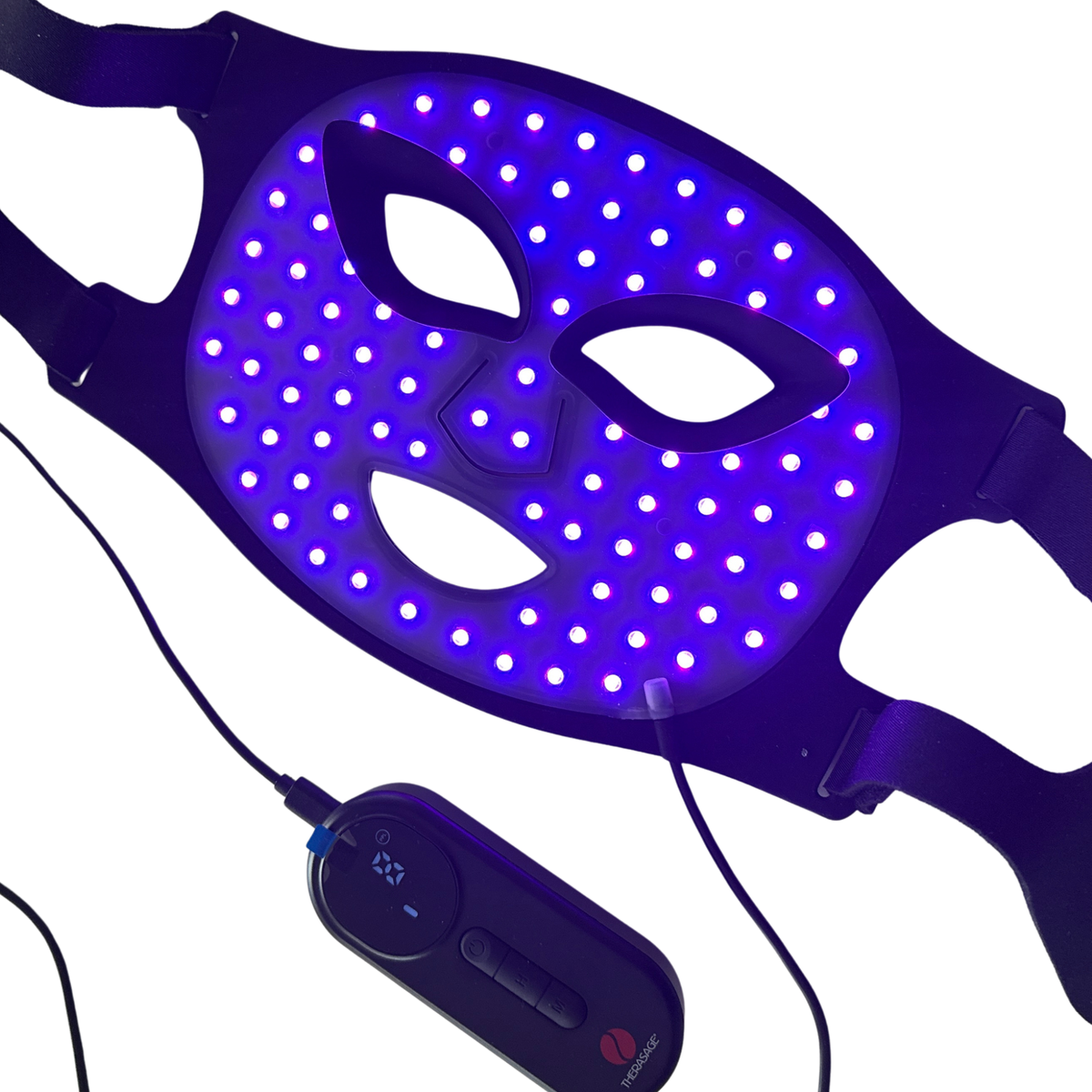 Therasage TheraGlow Mask2Go Multi-Frequency LED Facial Mask