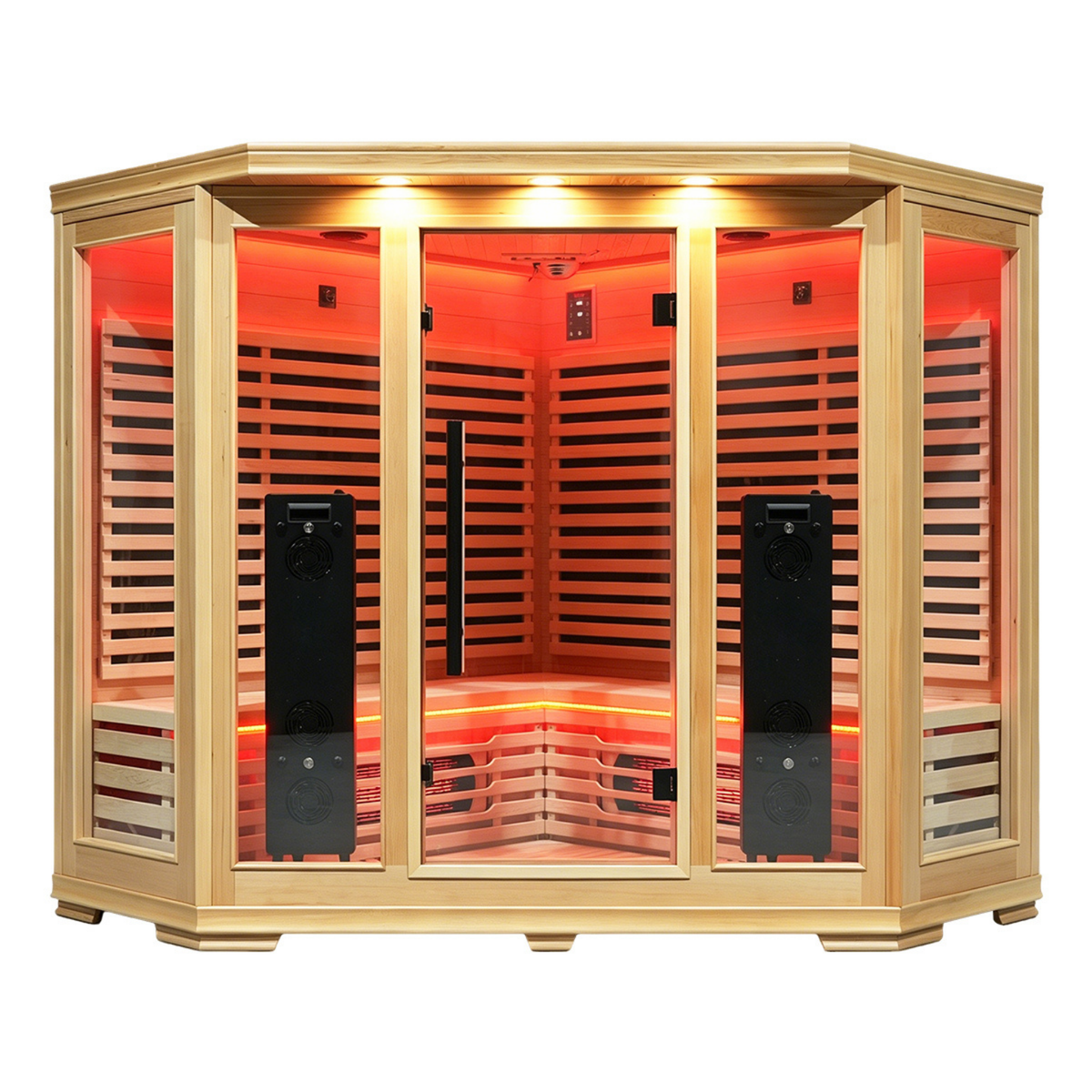 Blisspod Vienna RED Deluxe 4–5 Person Full Spectrum Infrared Sauna