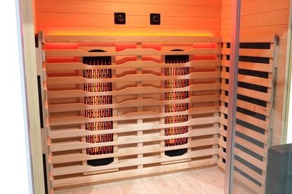 Blisspod Vantaa RED Deluxe 2-Person Full Spectrum Infrared Sauna