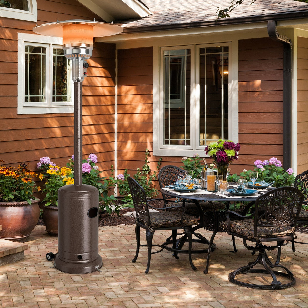 DirectDeals 50,000 BTU Propane Garden Patio Heater