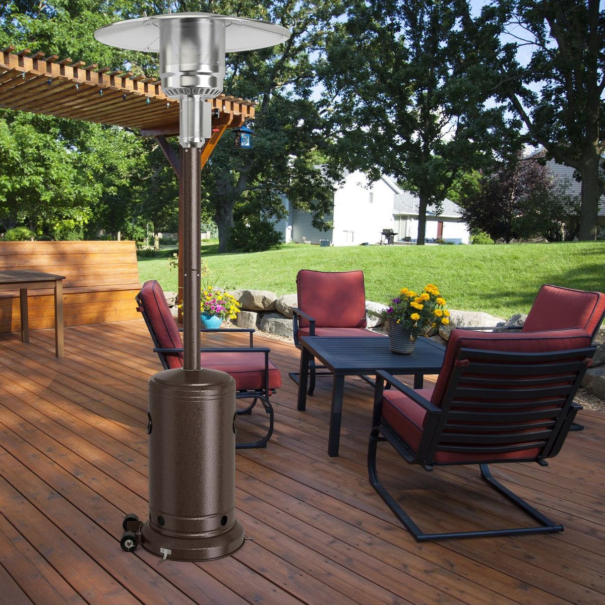DirectDeals 50,000 BTU Propane Garden Patio Heater