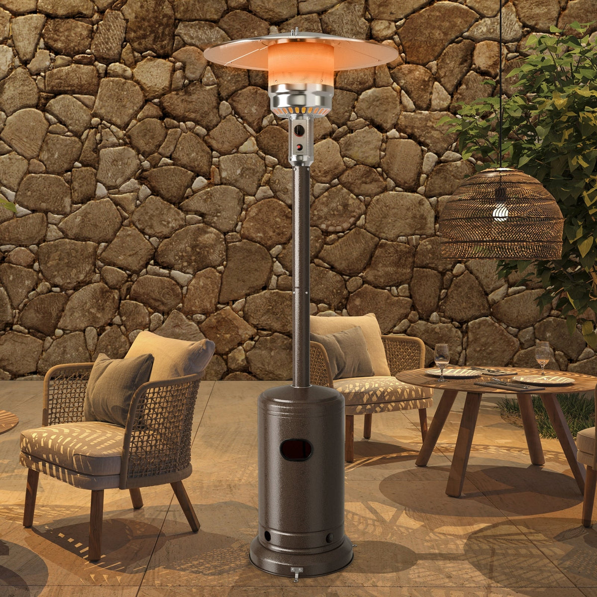 DirectDeals 50,000 BTU Propane Garden Patio Heater