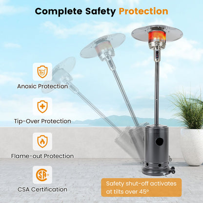 50,000 BTU Outdoor Propane Patio Heater
