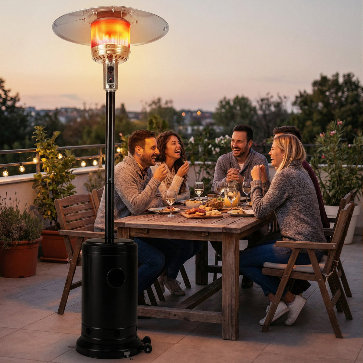 50,000 BTU Outdoor Propane Patio Heater