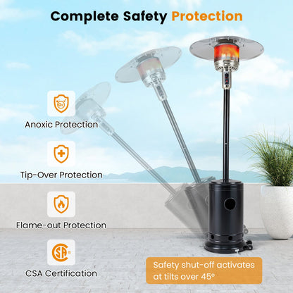 50,000 BTU Outdoor Propane Patio Heater