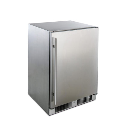 Blaze 24-Inch Outdoor Refrigerator – 5.5 Cu. Ft. Stainless Steel, 152-Can Capacity
