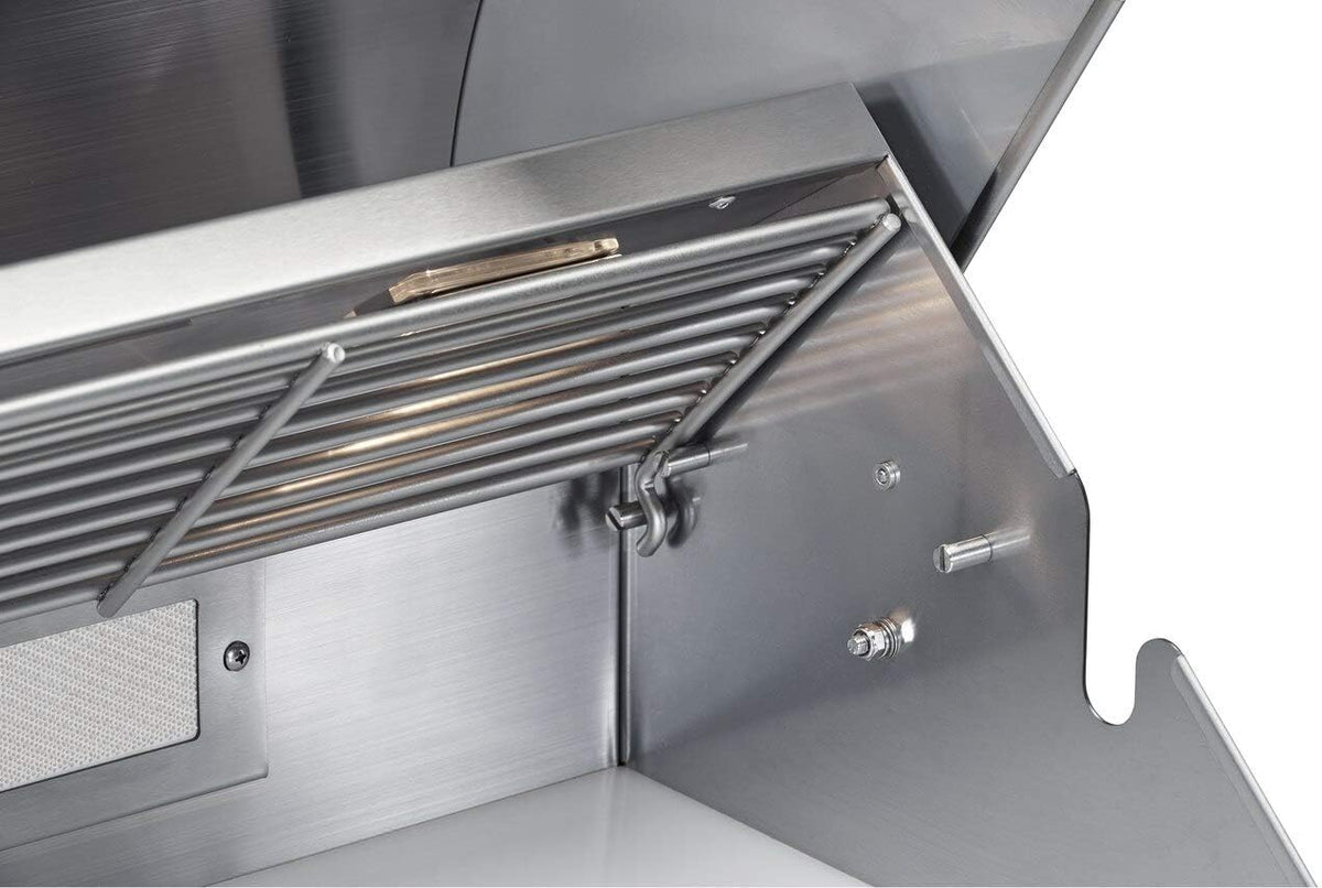 Broilmaster Marine Grade Stainless Series 32-Inch Freestanding Gas Grill with Cart & Rear Infrared Burner